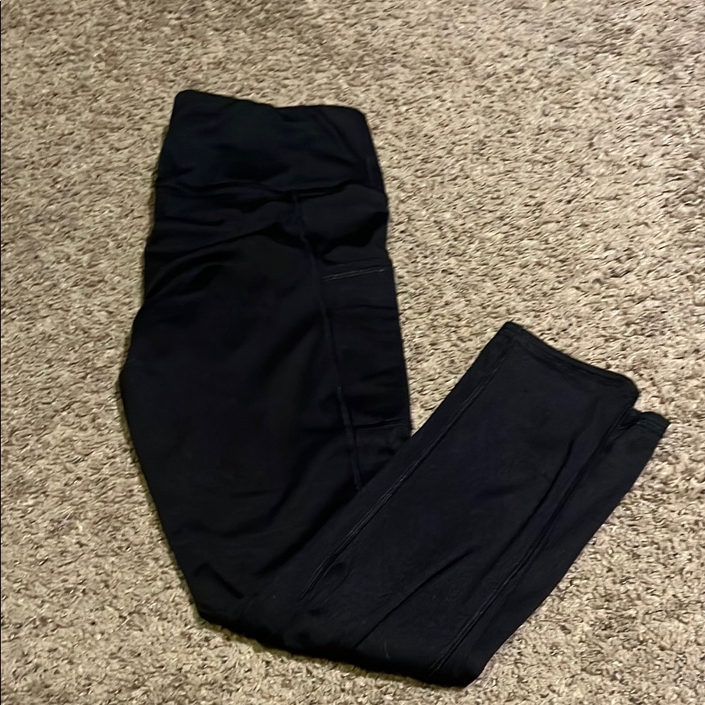 Black Leggings with Pockets Maurice’s Size Small